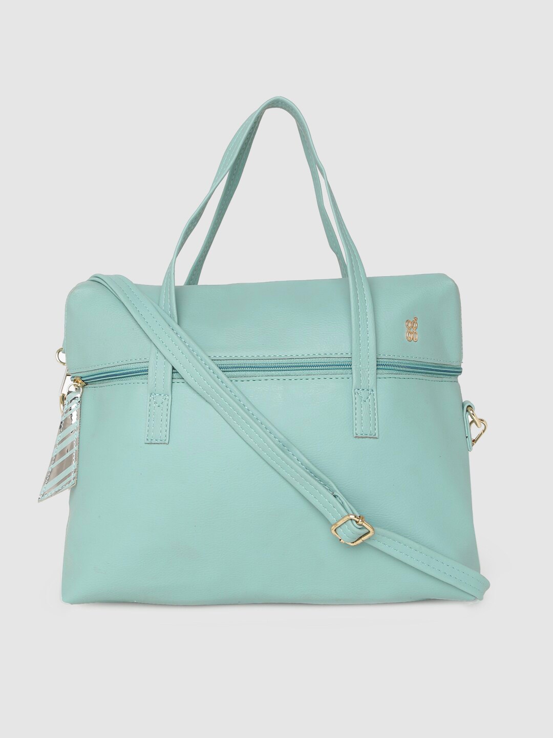 

Baggit Blue Solid Shoulder Bag