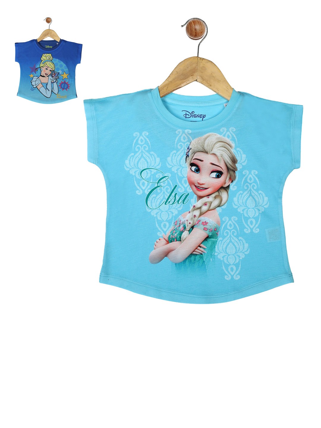 

YK Disney Girls Set of 2 Disney Print Tops, Multi