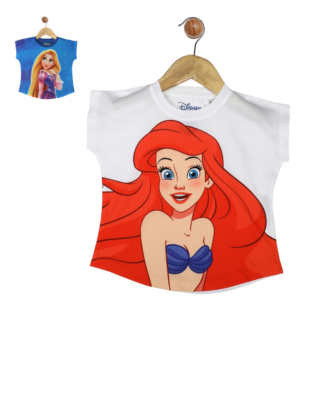 

YK Disney Girls Set of 2 Disney Print Tops, Multi