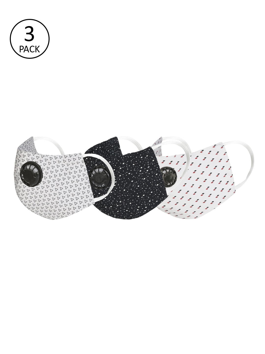 

Balista Adults Pack of 3 Assorted 4-Ply Reusable Anti-Dust Outdoor Masks