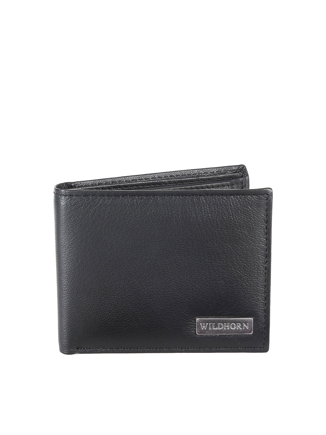 

WildHorn Men Black Genuine Leather Wallet