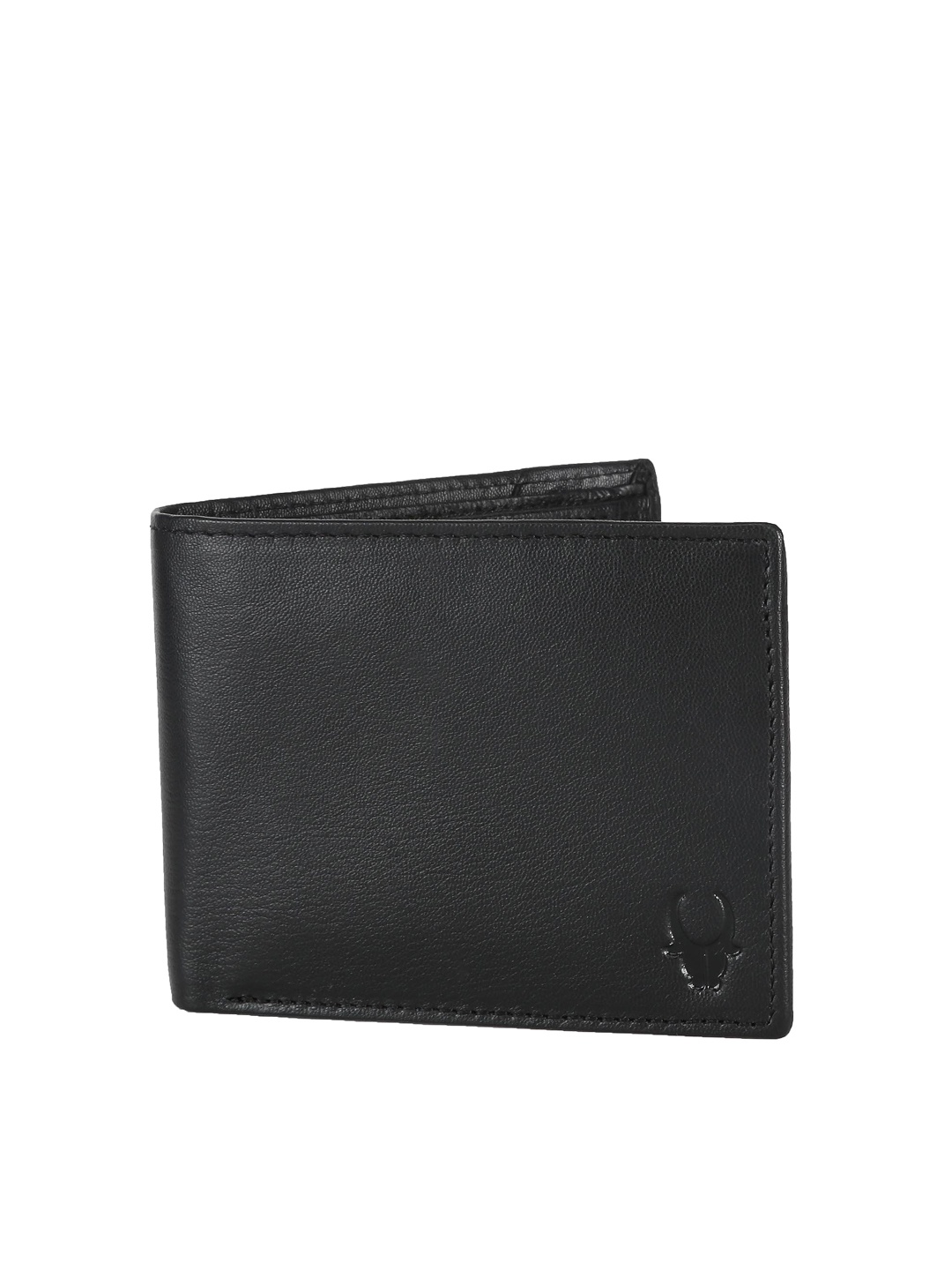 

WildHorn Unisex Black Genuine Leather Wallet, Green