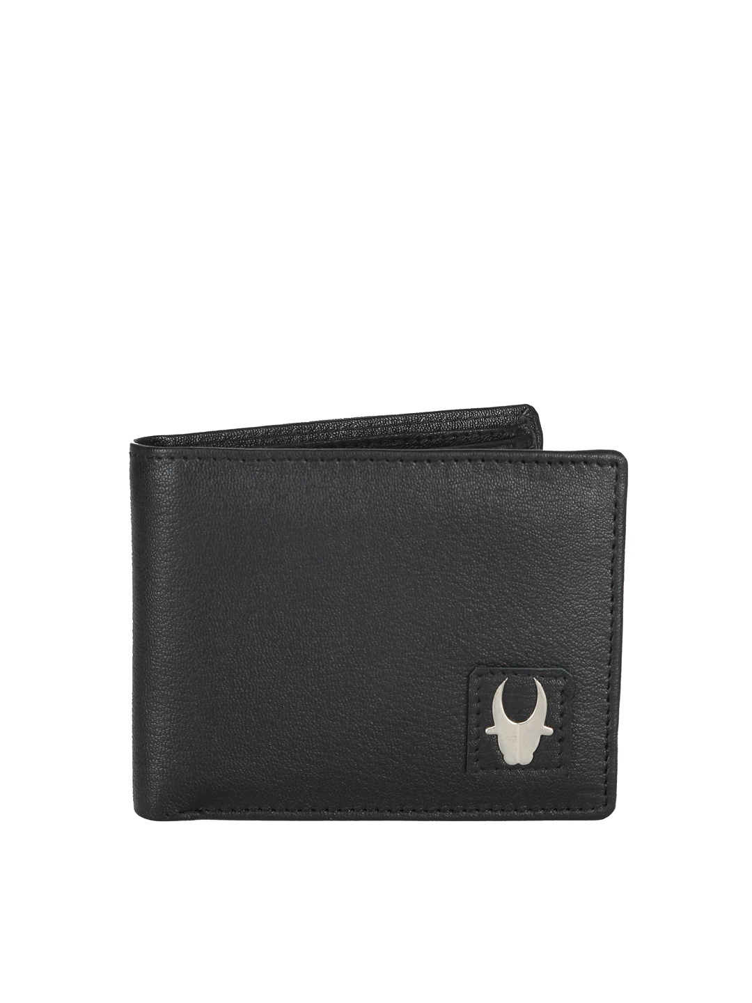 

WildHorn Unisex Black Genuine Leather Wallet