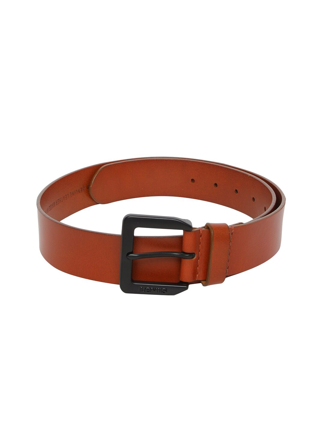 

Levis Men Brown Solid Leather Belt