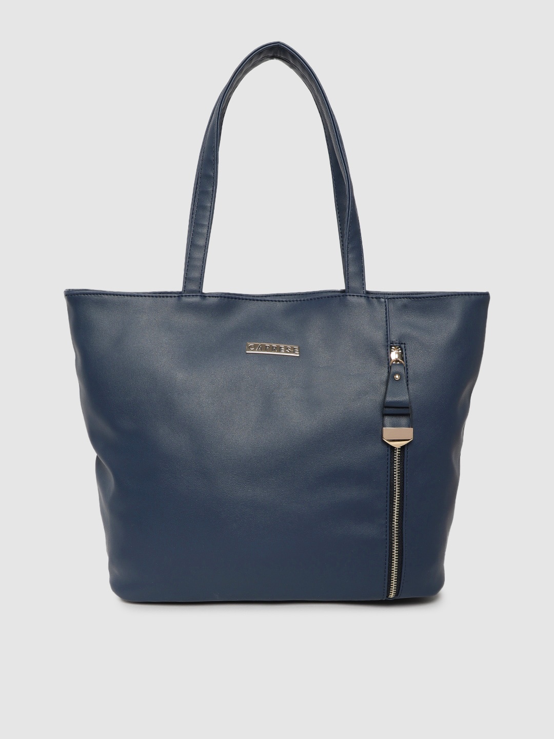 

Caprese Navy Blue Solid Roma Shoulder Bag