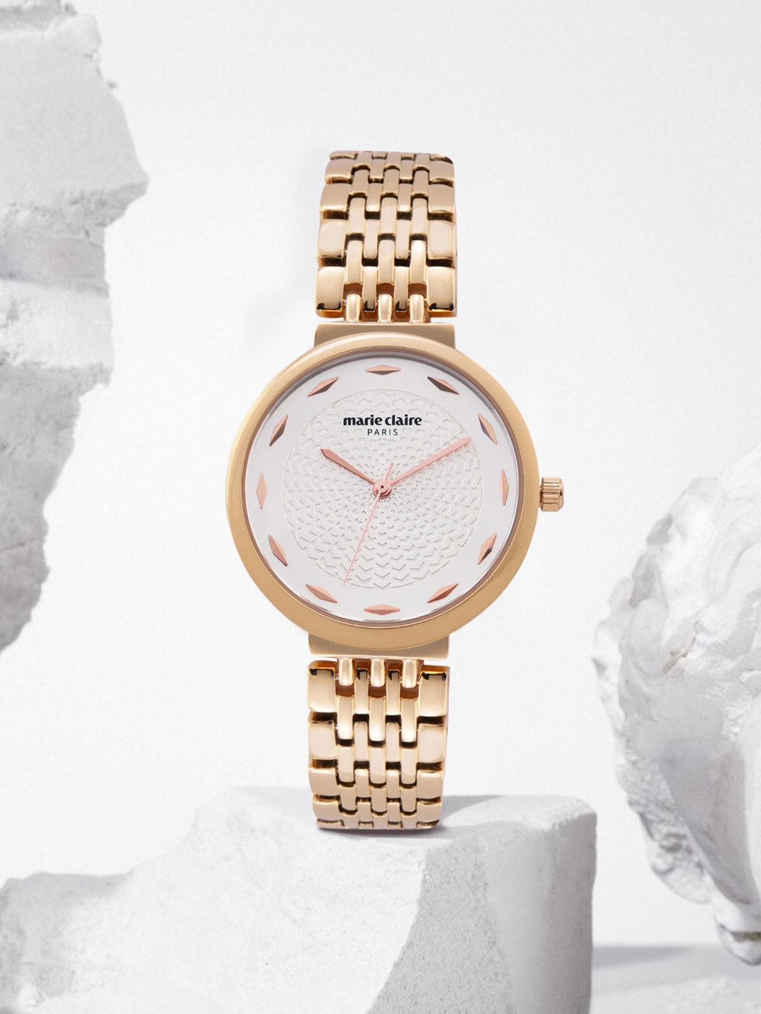 

Marie Claire Women Silver-Toned Analogue Watch MC-SS20-002A
