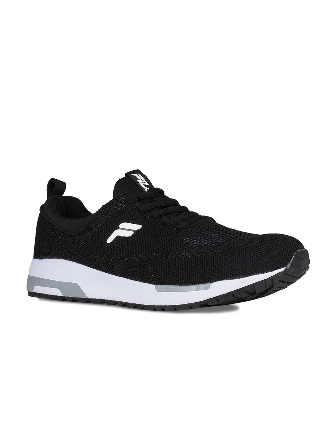 

FILA Men Black Woven Design Sneakers