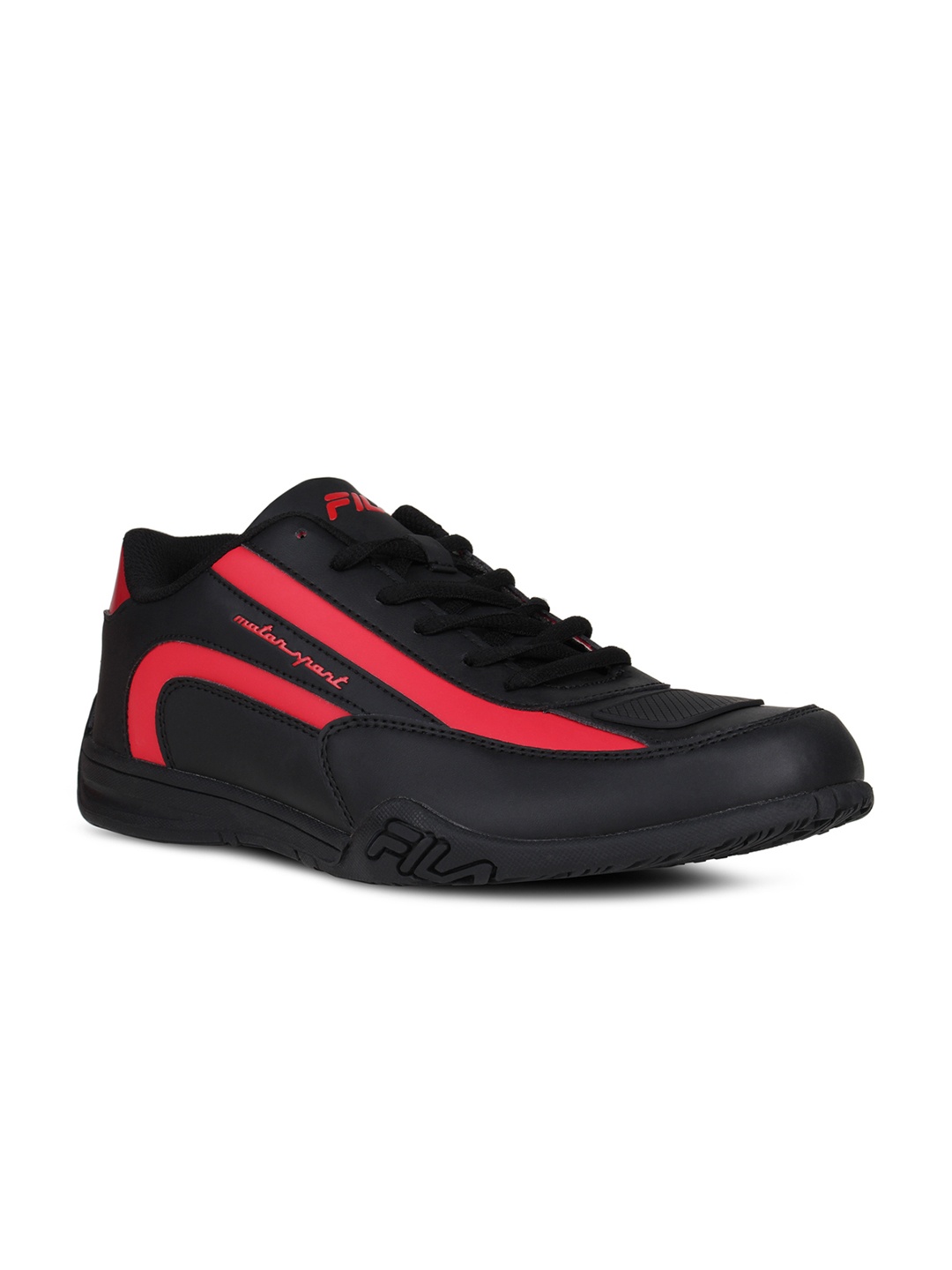 

FILA Men Black & Red Apex Running Shoes