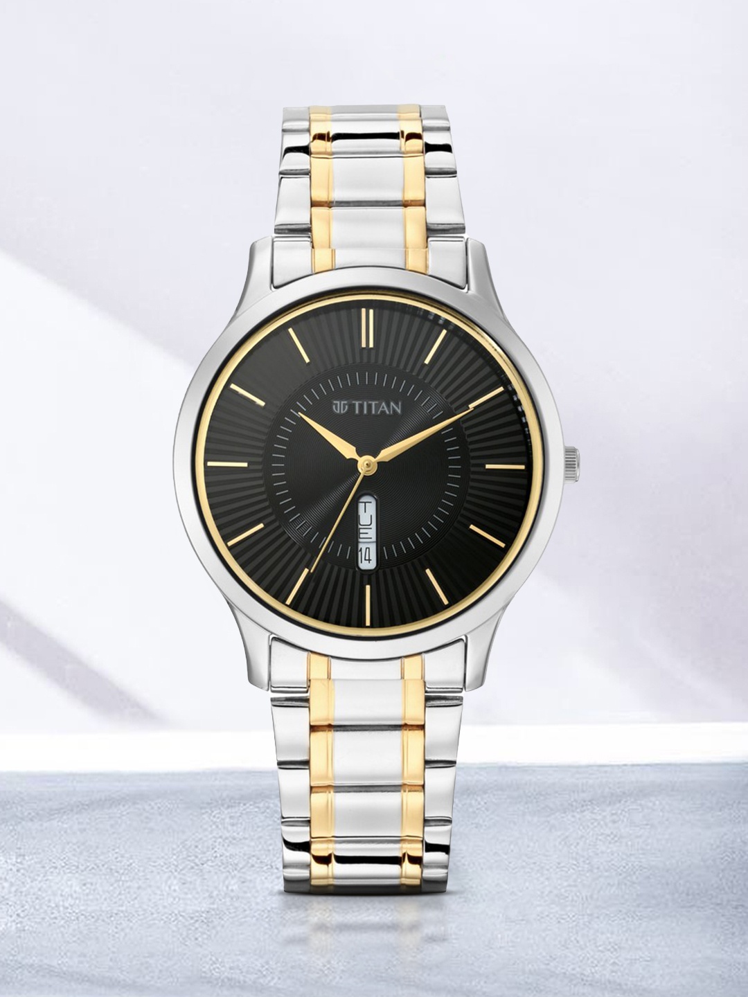 

Titan Men Black Analogue Watch