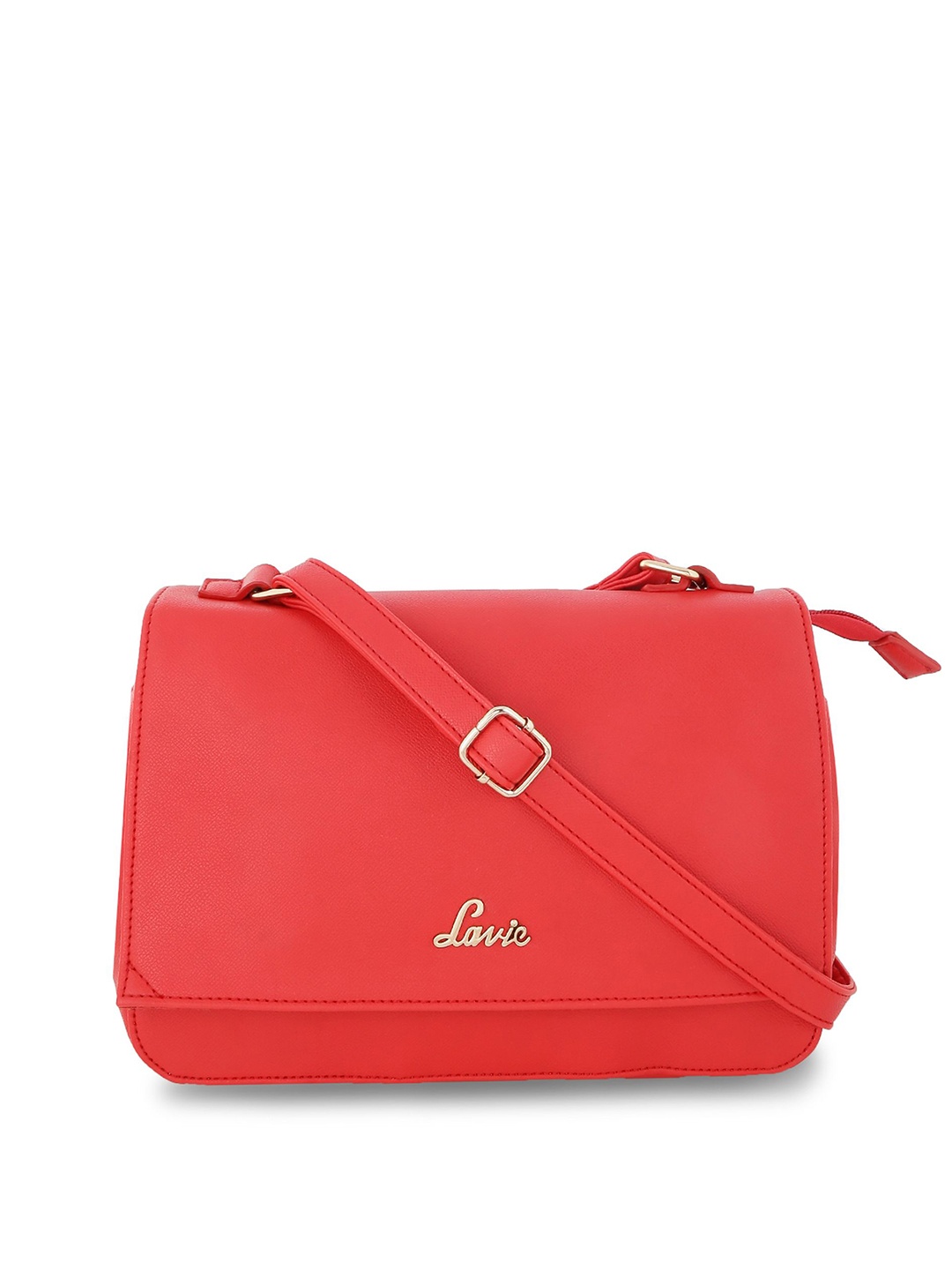 

Lavie Red Solid Sling Bag