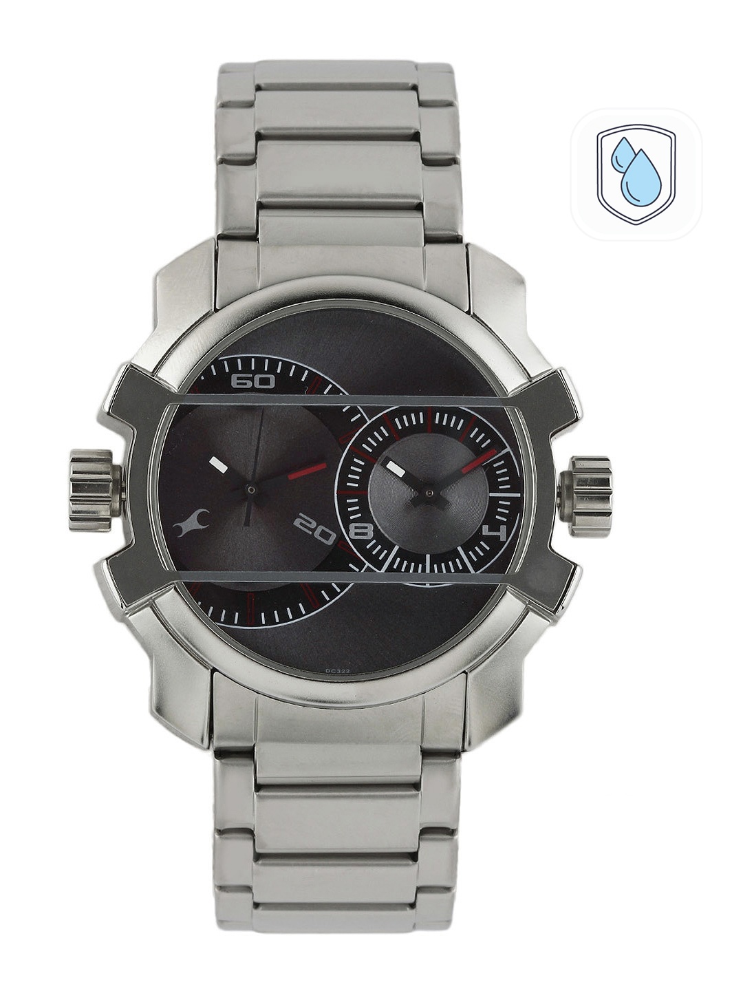 

Fastrack Midnight party Men Grey Analogue watch NL3098SM01