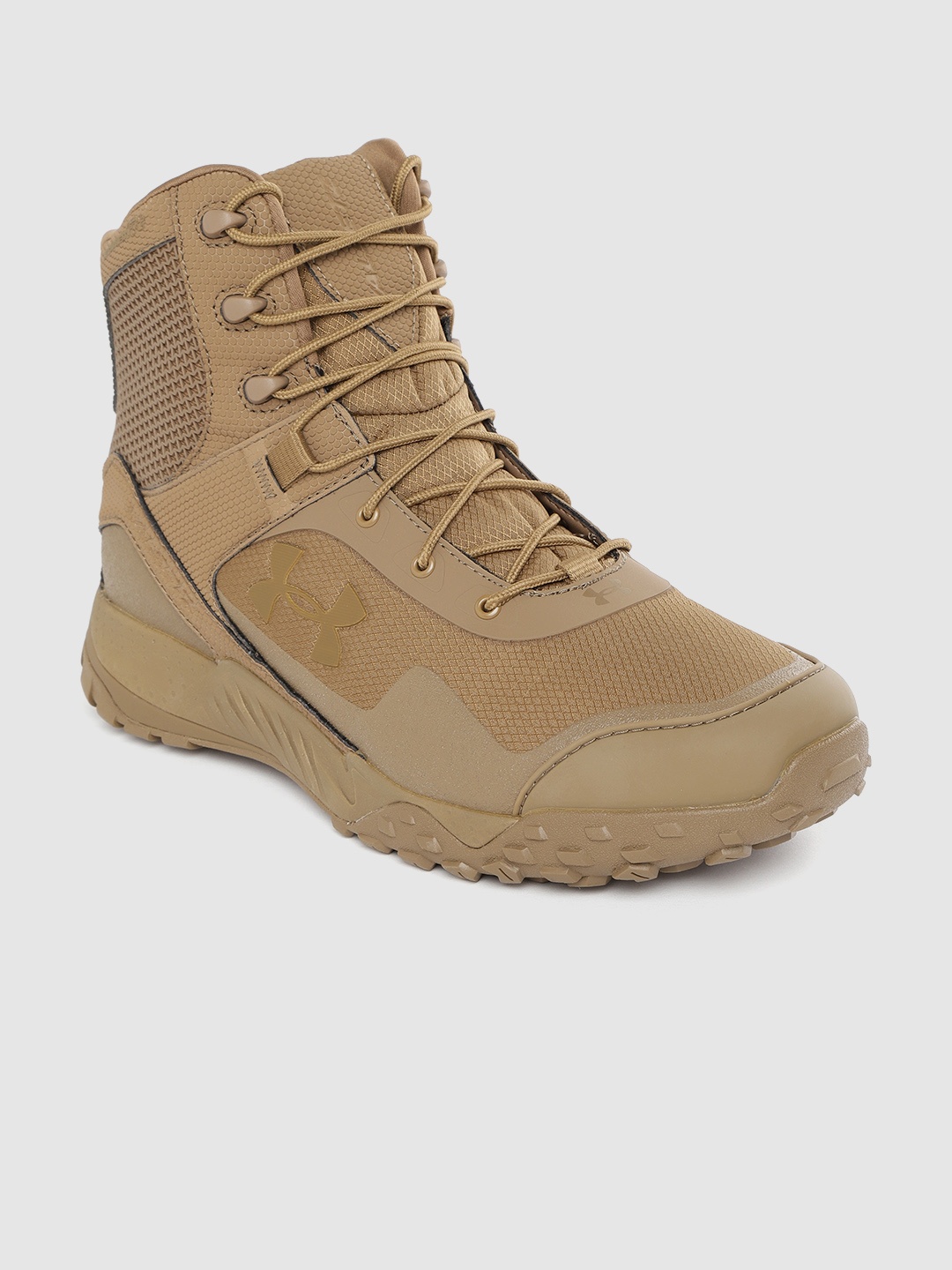 

UNDER ARMOUR Men Khaki Valsetz RTS 1.5 Textured Mid-Top Trekking Shoes