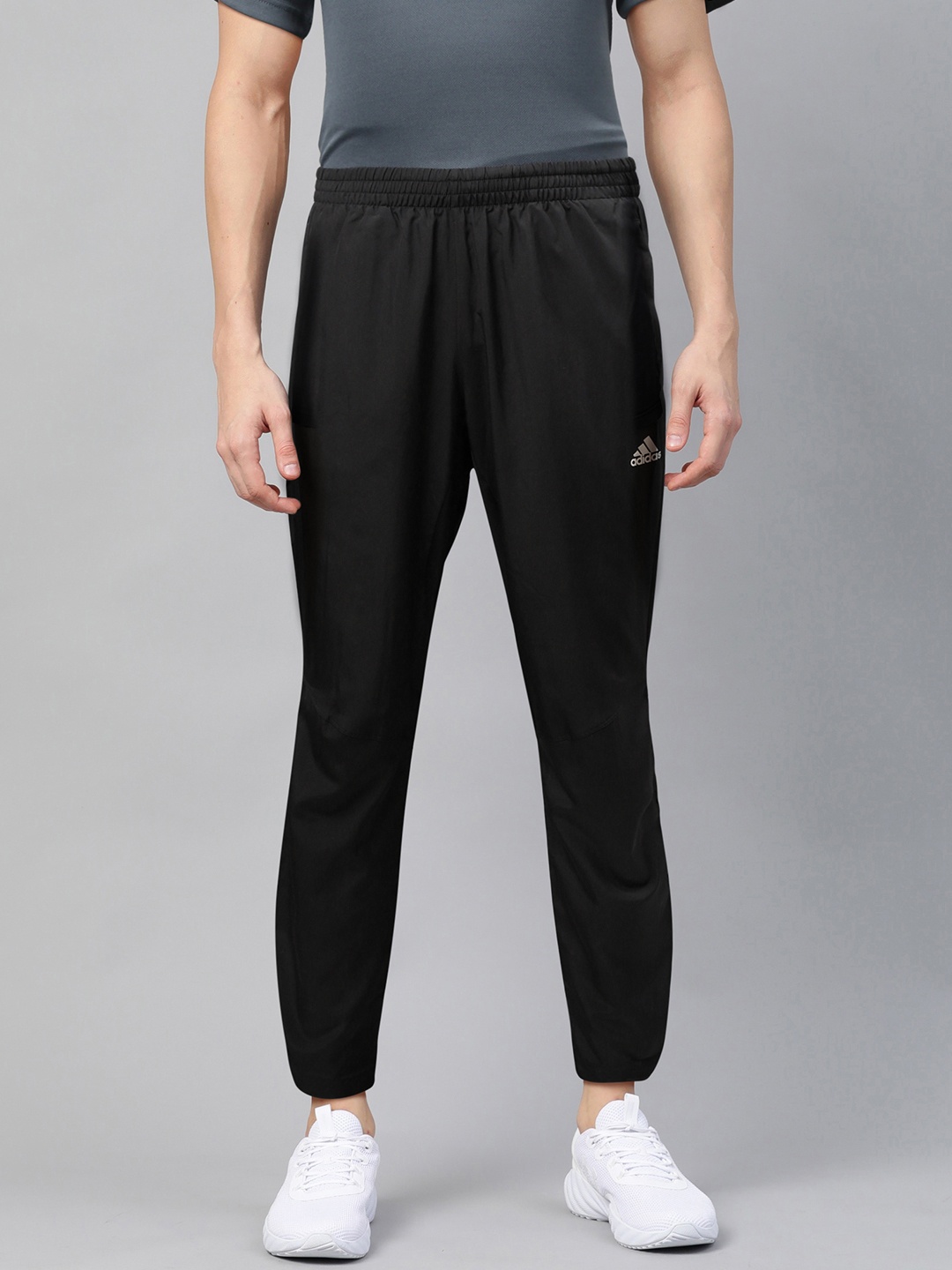 

ADIDAS Men Black Solid Adapt Track Pants