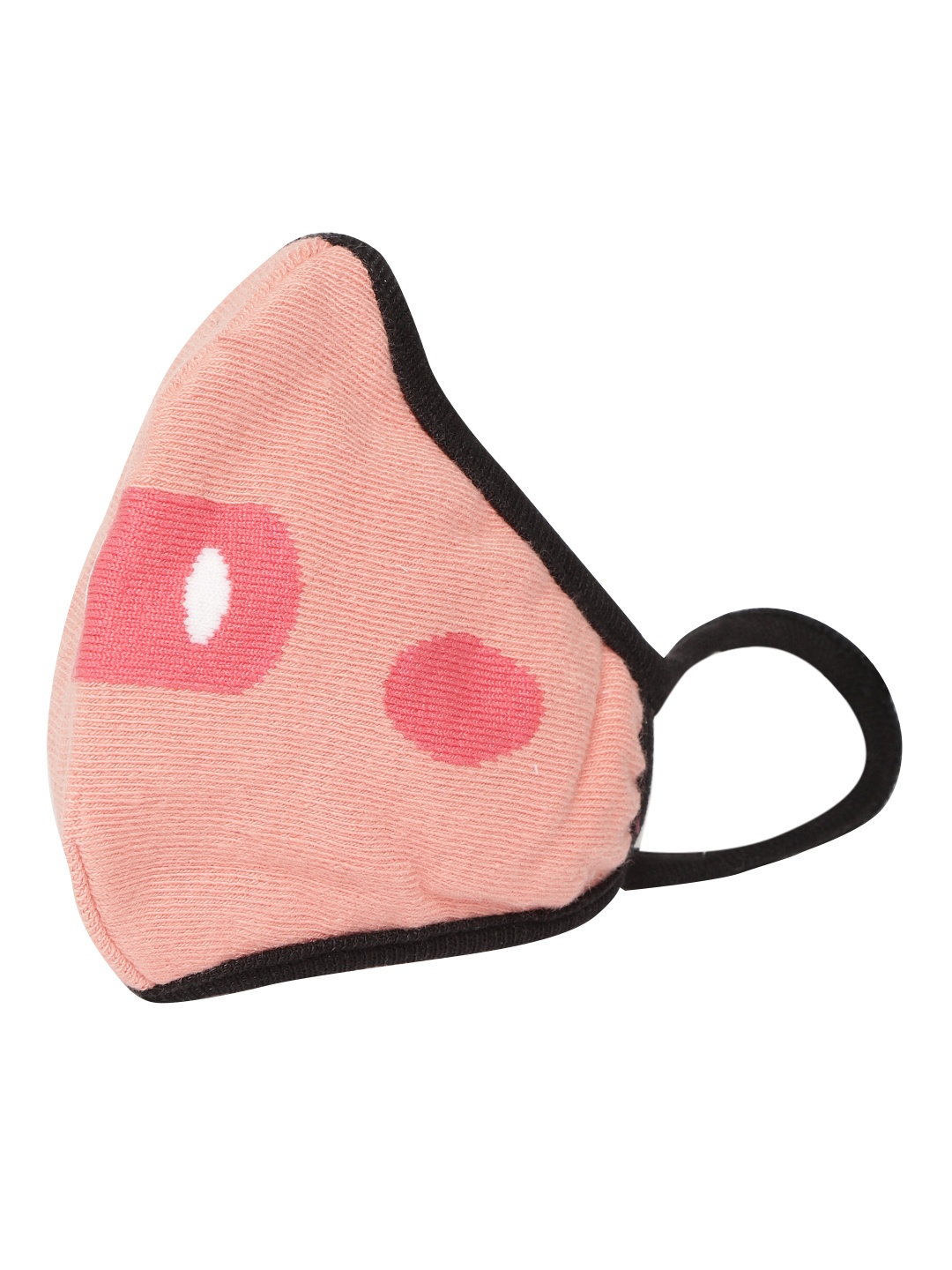 

Raho Safe Kids Pink & White Piggy Patterned 4-Ply Reusable Outdoor Cloth Mask