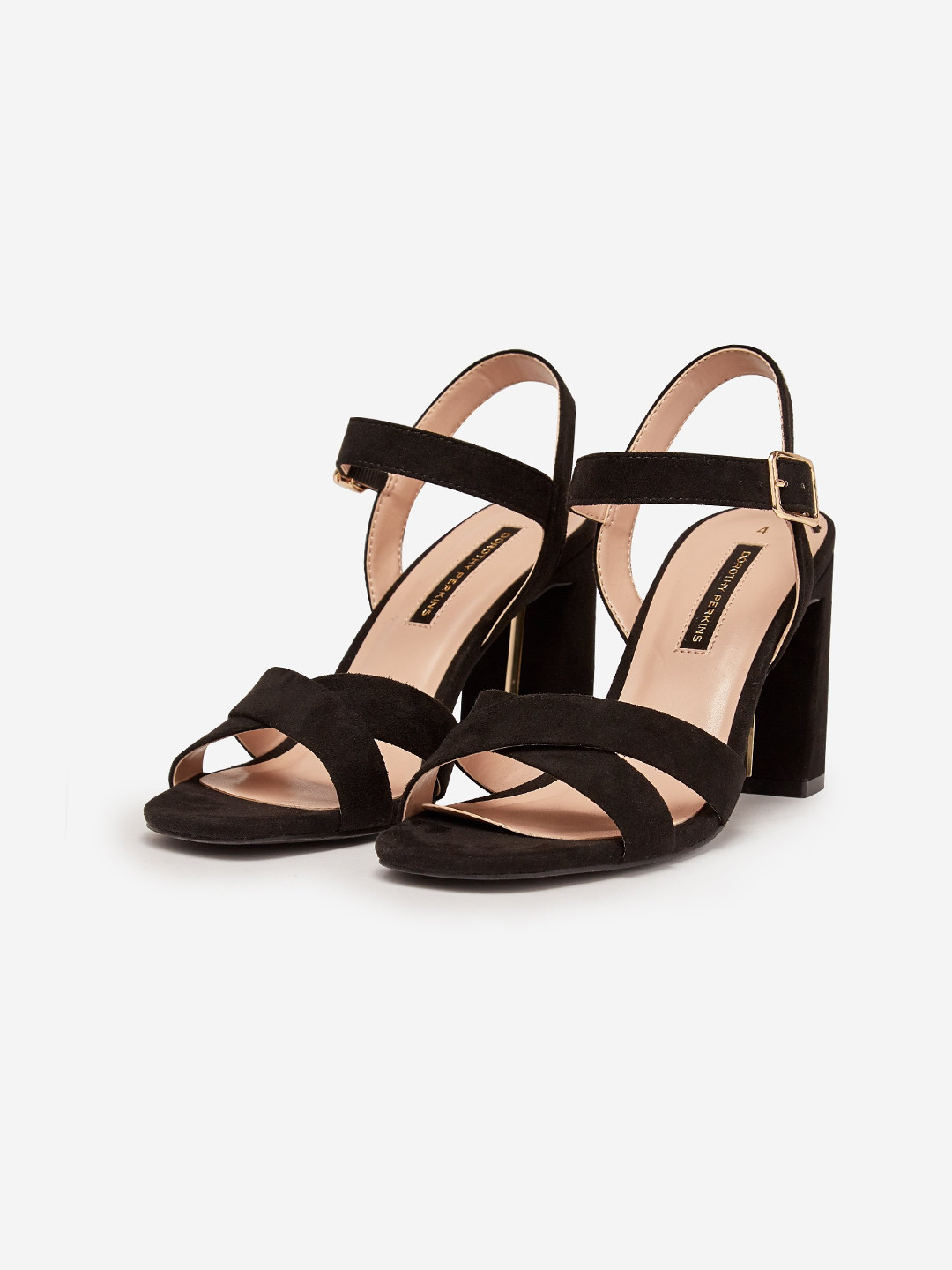 

DOROTHY PERKINS Women Black Solid Block Heels