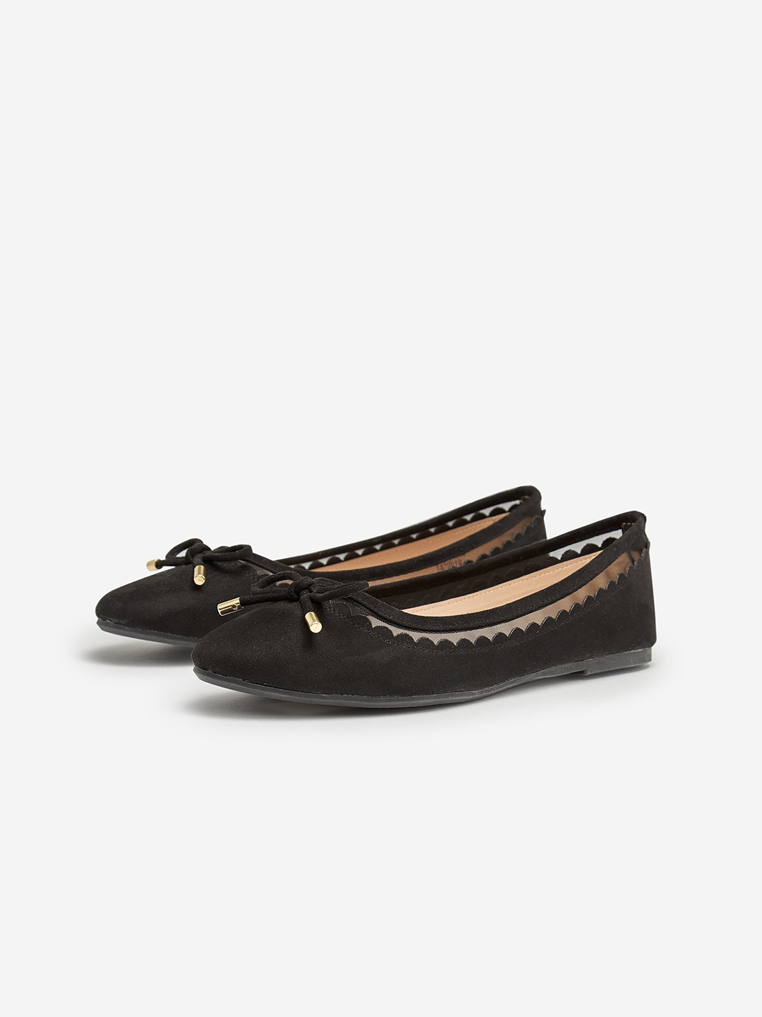 

DOROTHY PERKINS Women Black Wide Fit Solid Ballerinas