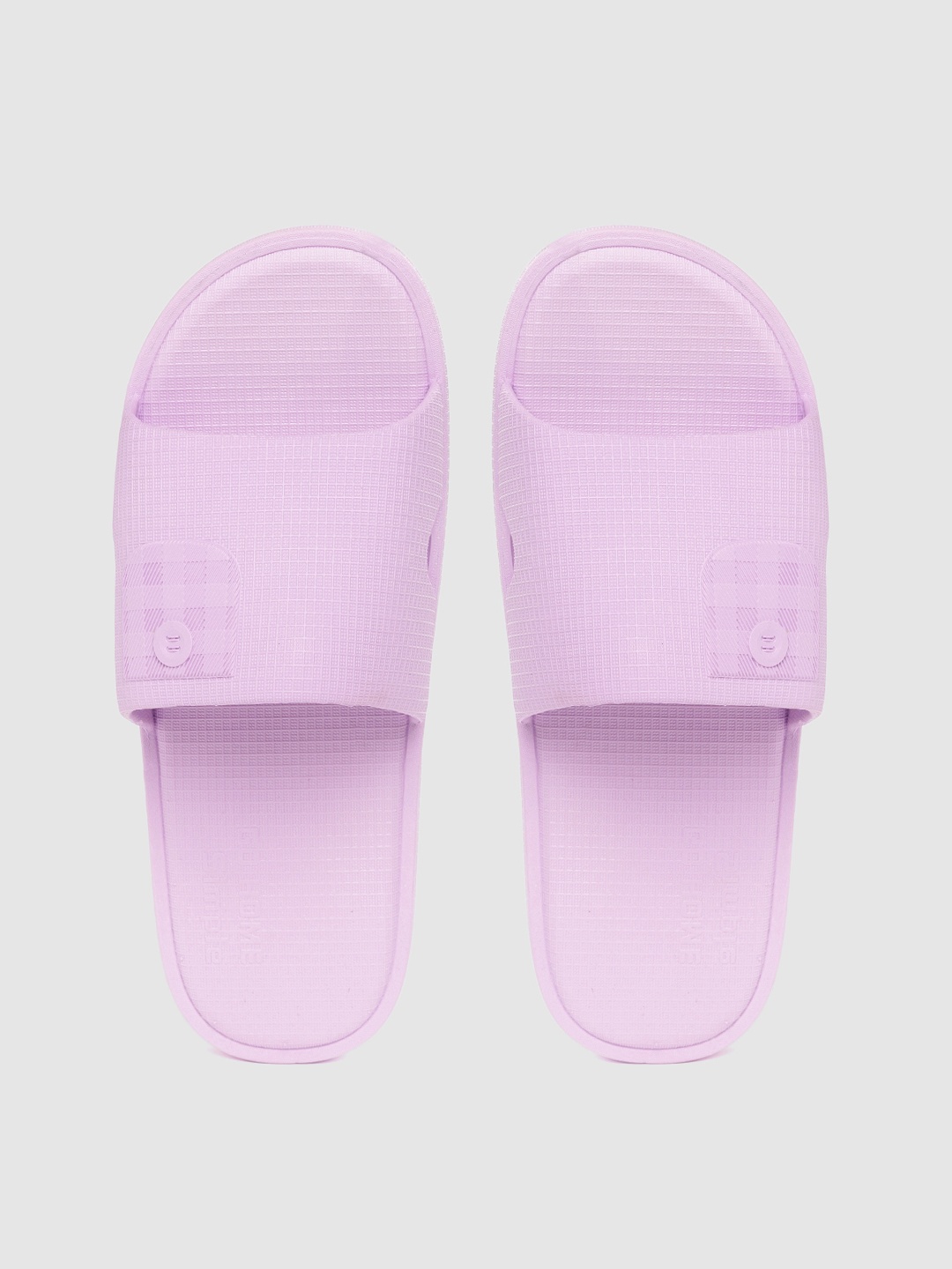 

Kook N Keech Women Lavender Checked Sliders