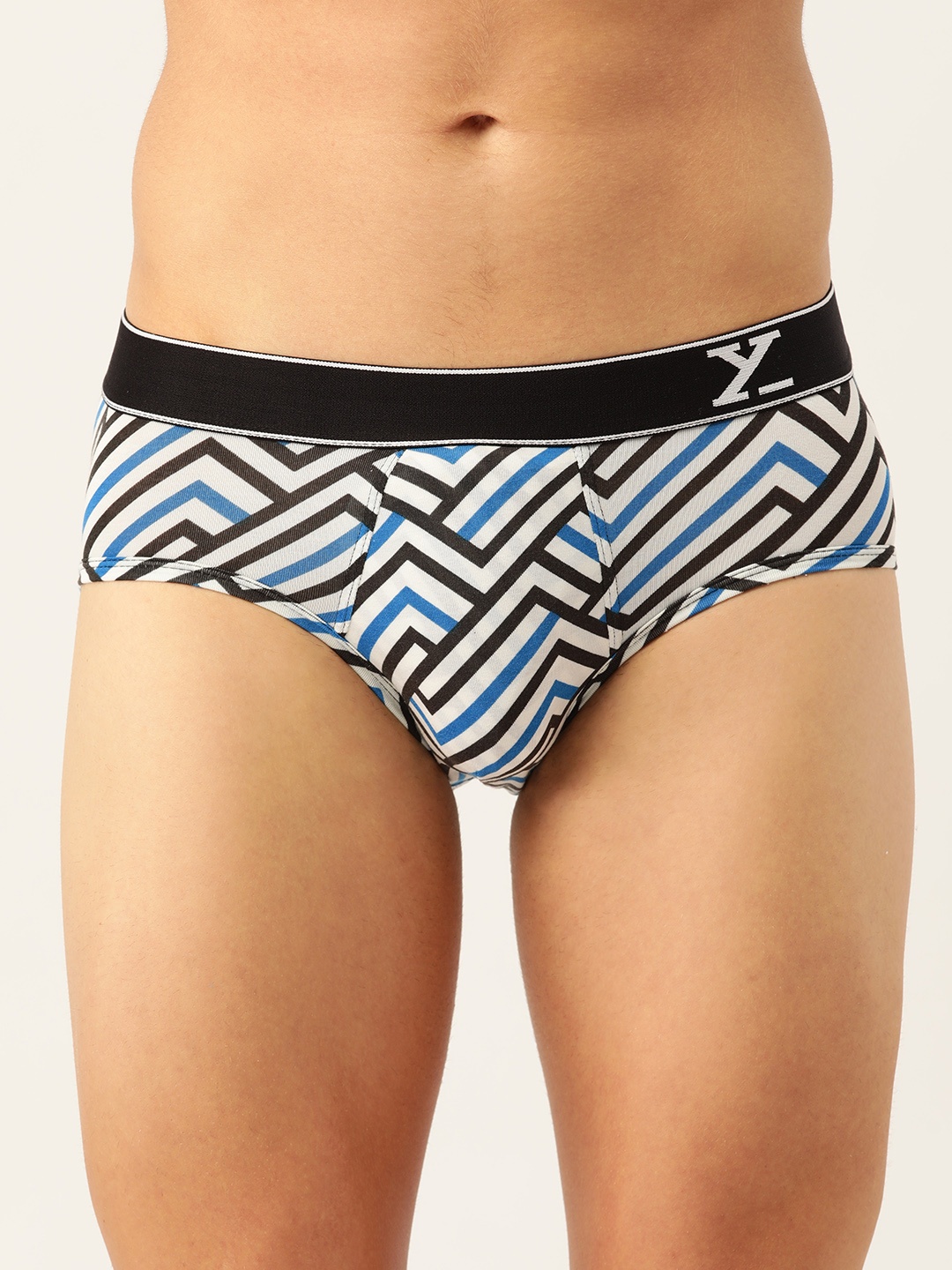 

XYXX Men IntelliSoft Antimicrobial Micro Modal Linea Briefs XYBRF65, White