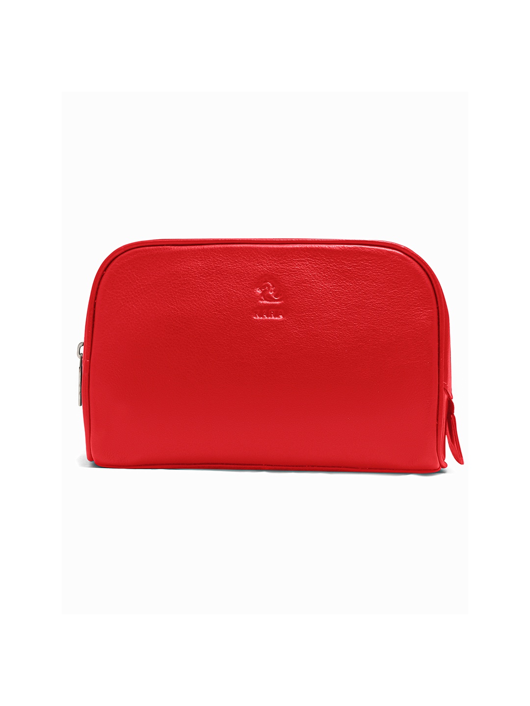 

Kara Unisex Malia Coral Red Travel Leather Toiletry Kit
