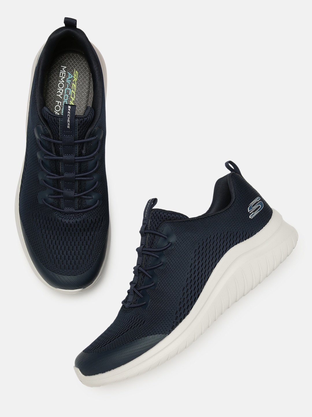 

Skechers Men Navy Blue Ultra Flex 2.0 Kelmer Sneakers