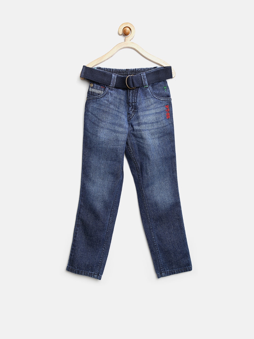 

Palm Tree by Gini & Jony Boys Blue Washed Jeans