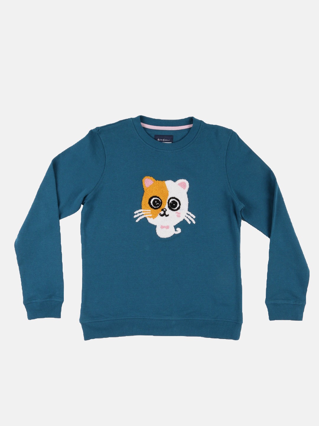 

Mast & Harbour Women Blue Printed Sweatshirt
