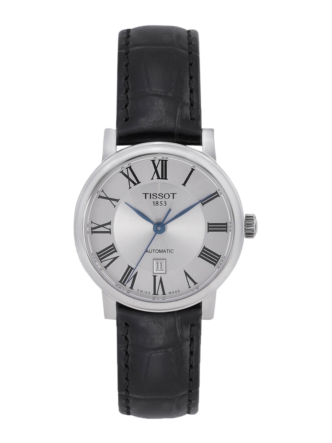 

TISSOT Women Silver-Toned Carson Premium Automatic Lady Analogue Watch T1222071603300