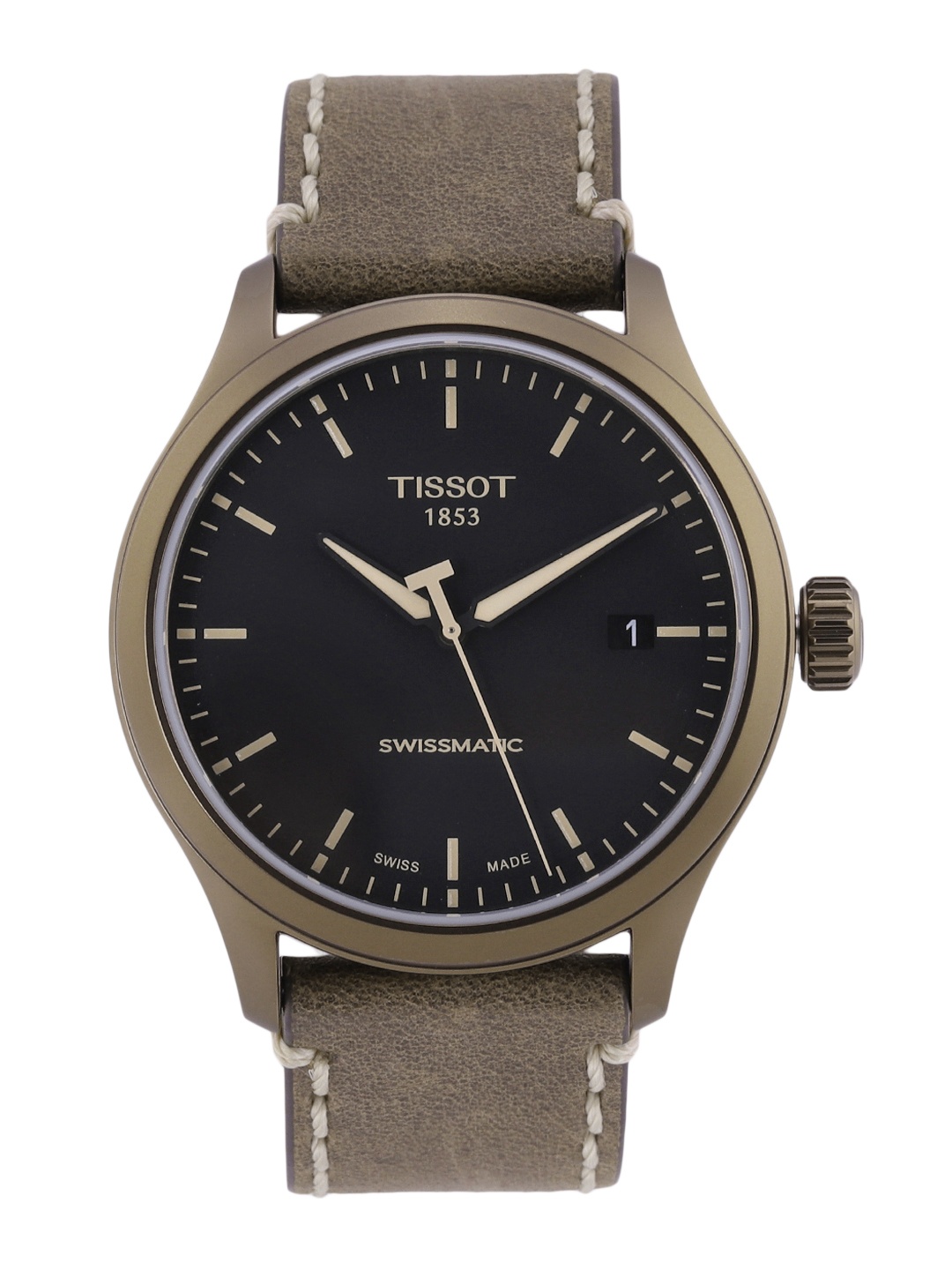

TISSOT Men Black Gent XL Classic Swiss Made Analogue Watch T1164073605100