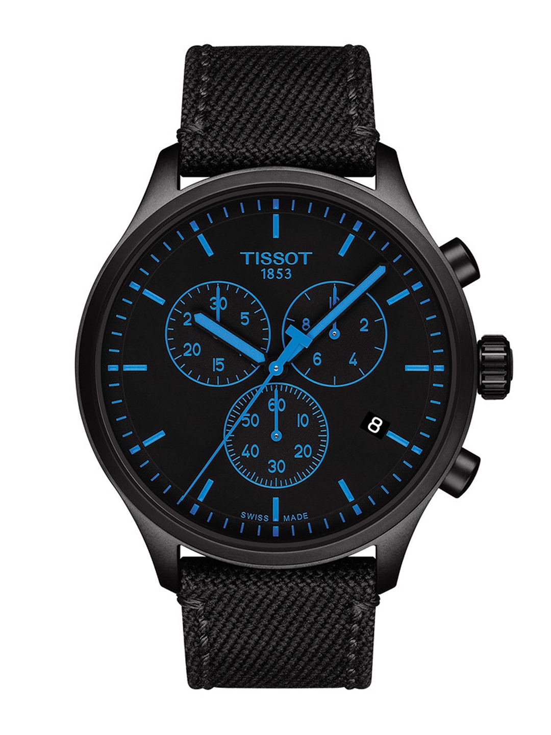 

TISSOT Men Black Chronograph Swiss Made Watch T1166173705100