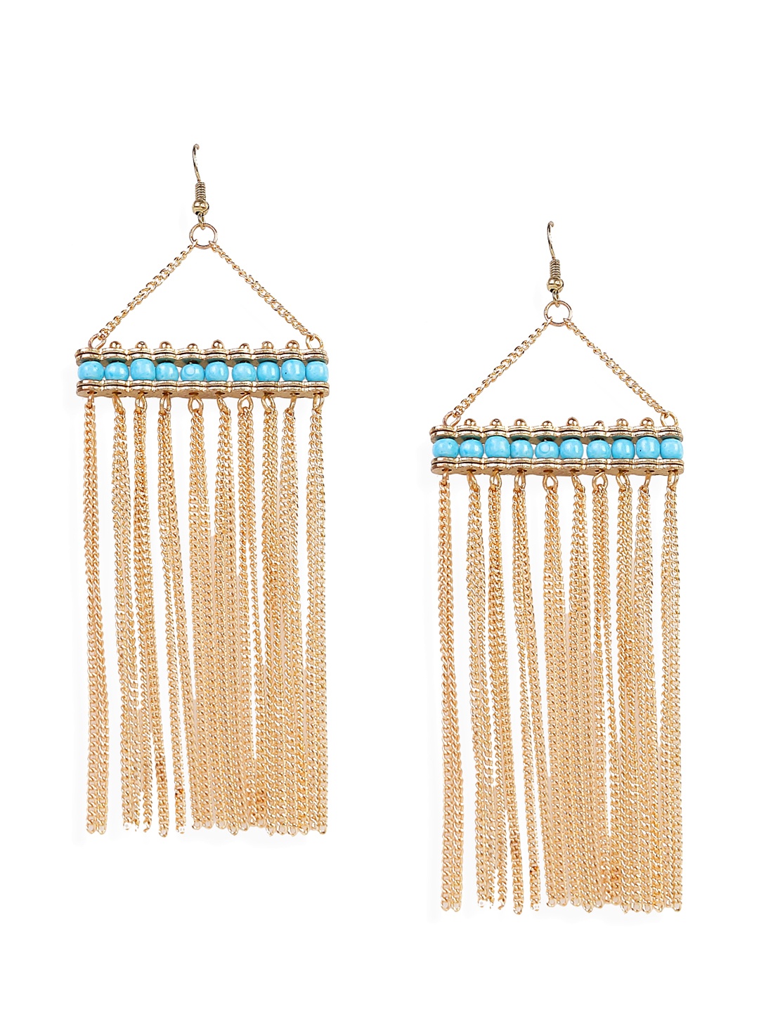 

Blueberry Gold-Toned Drop Earrings