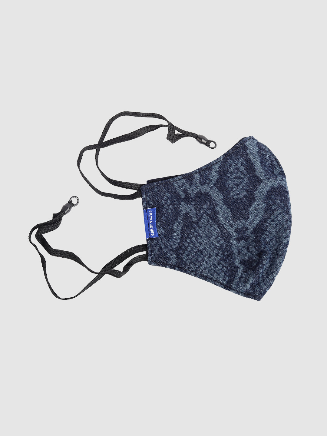 

Jack & Jones Men 2 Pcs 3-Ply Reusable Cloth Masks, Blue