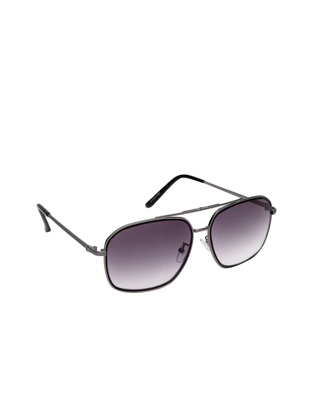 

Get Glamr Unisex Square Sunglasses SG-UN-MT-360-18, Silver