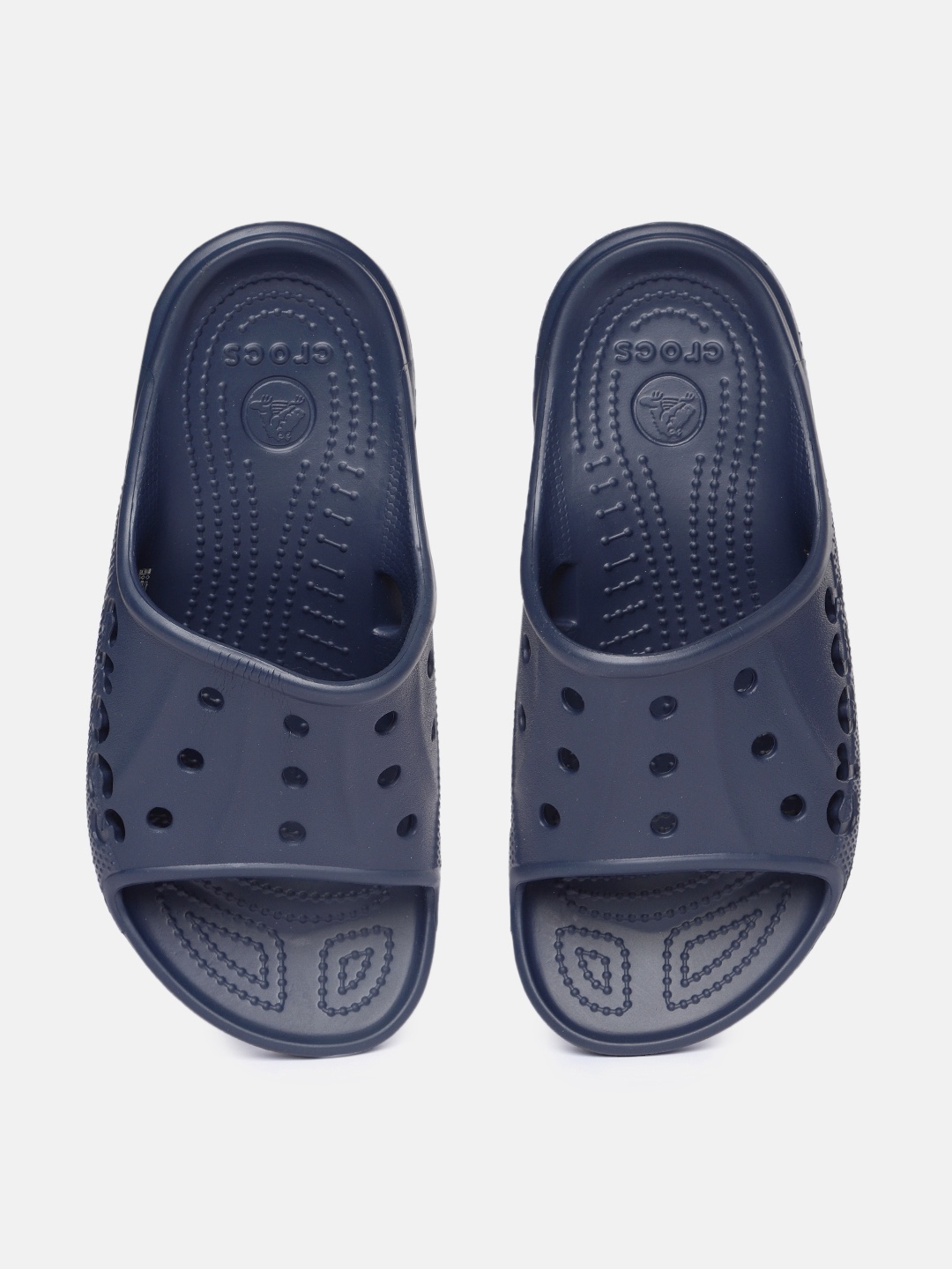 

Crocs Unisex Navy Blue Baya Sliders