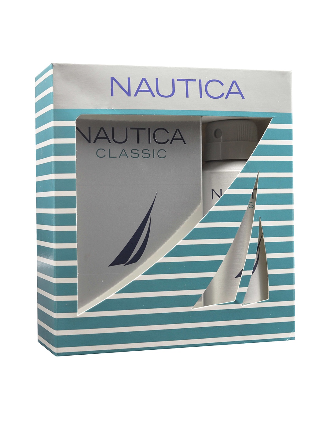 

Nautica Men Set of Classic Eau de Toilette & Deodorant, Grey