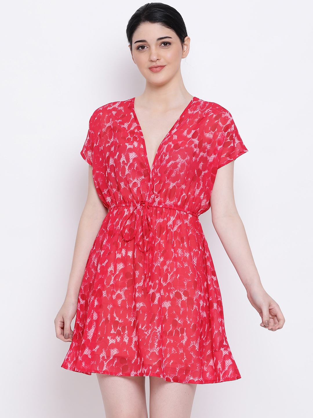 

Oxolloxo Pink Graphic Print Nightdress