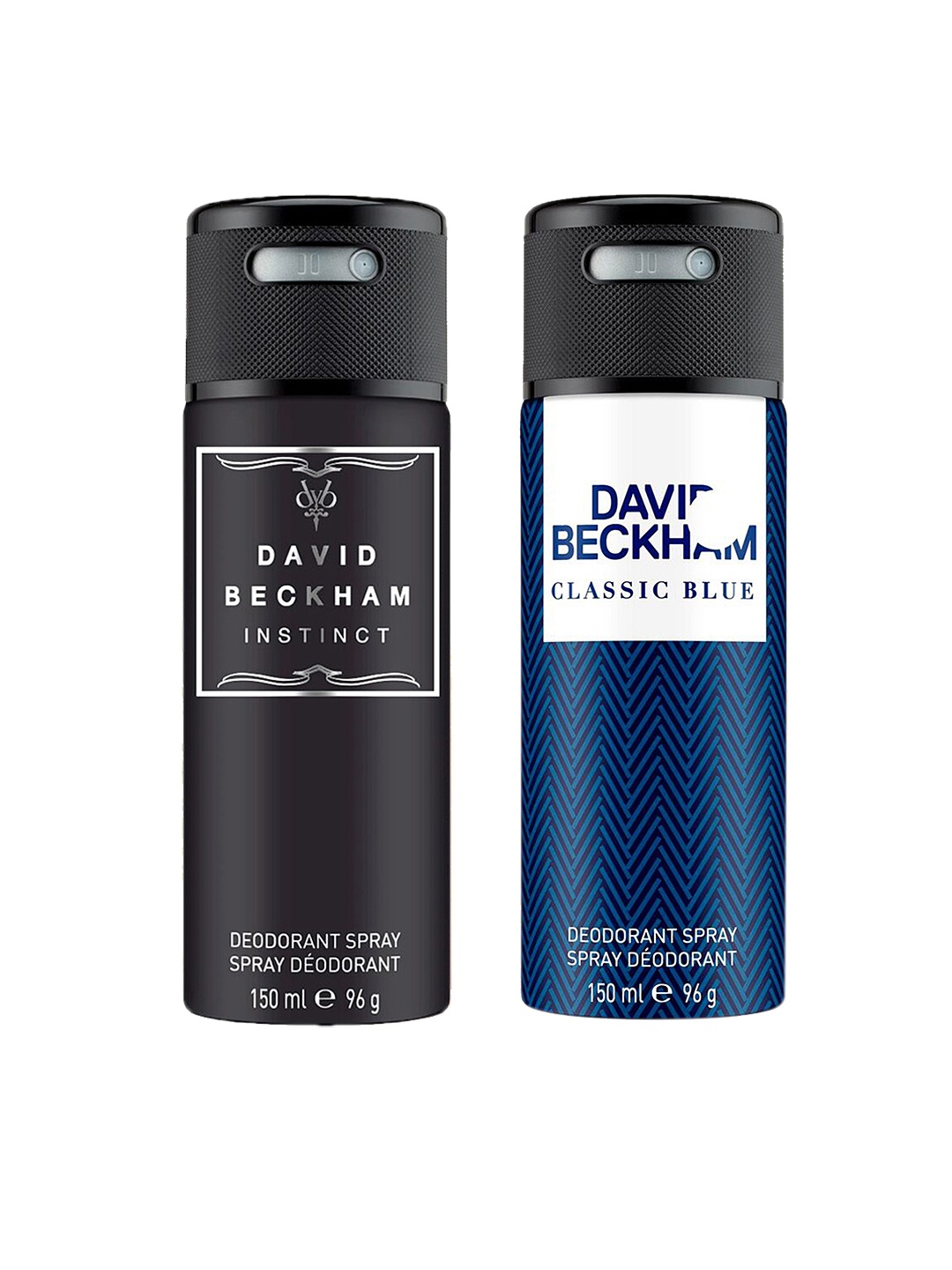 

DAVID BECKHAM Men Set of 2 Classic Blue & Instinct Deodorants (150ml each)