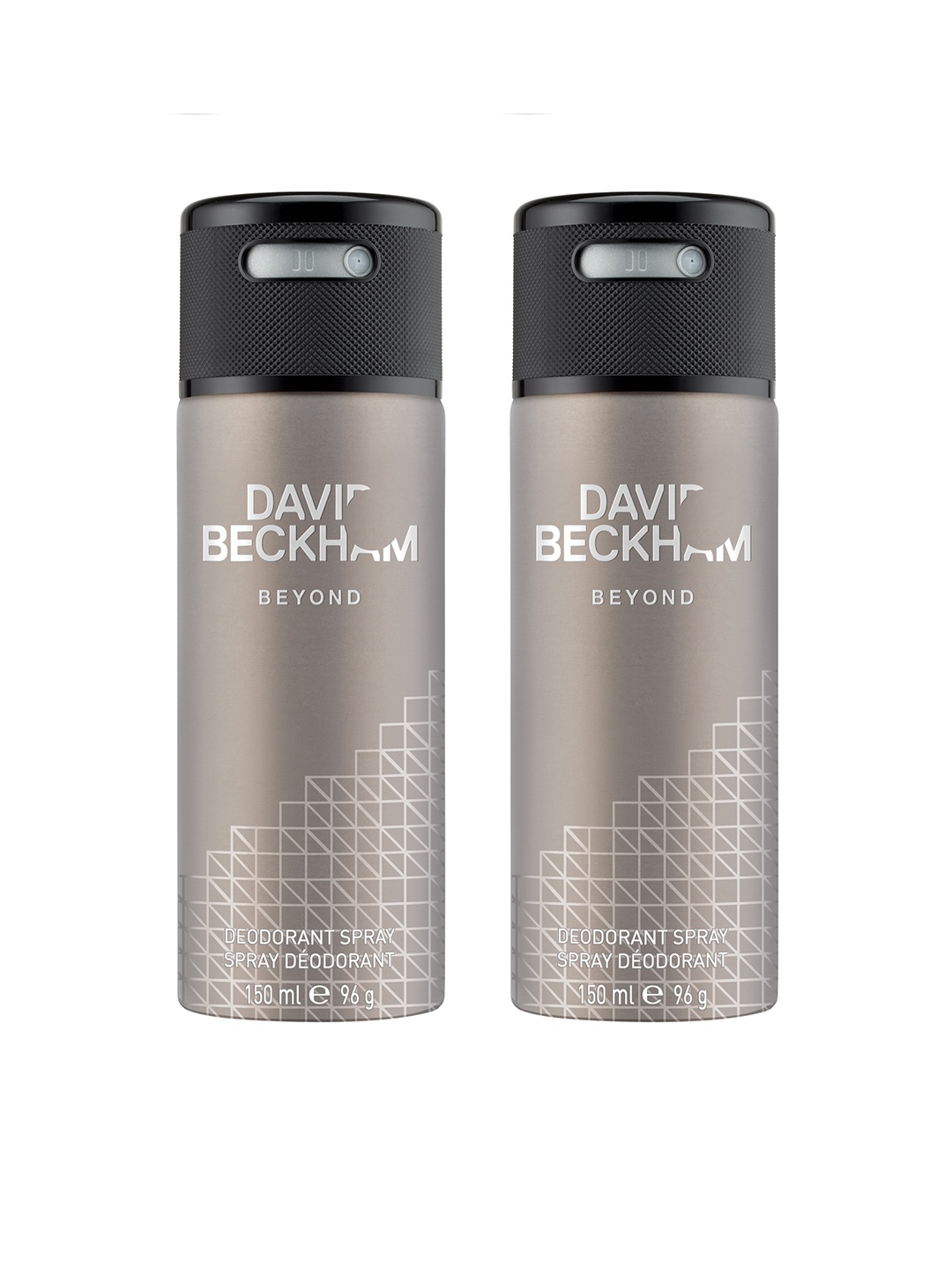 

DAVID BECKHAM Men Set of 2 Beyond Legend Deodorants, Grey