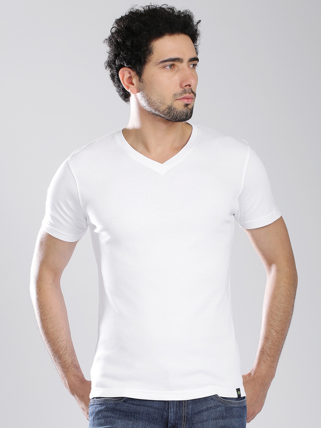 

Bossini White Slim Fit Pure Cotton T-shirt