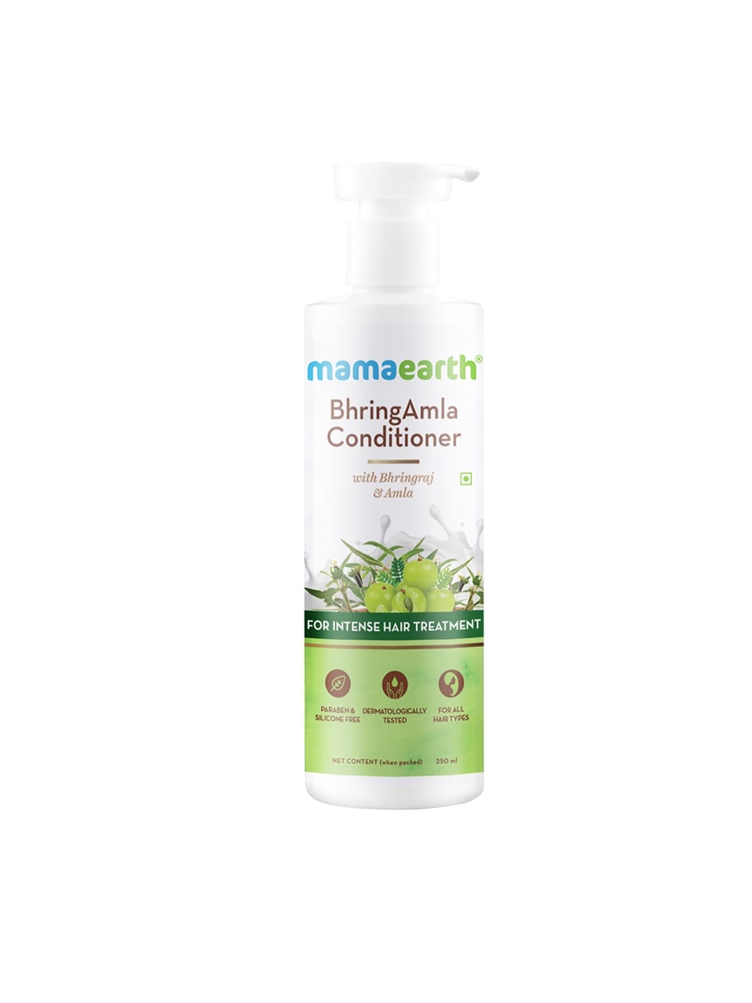 

Mamaearth Sustainable BhringAmla Conditioner with Bhringraj Amla 250 ml, White