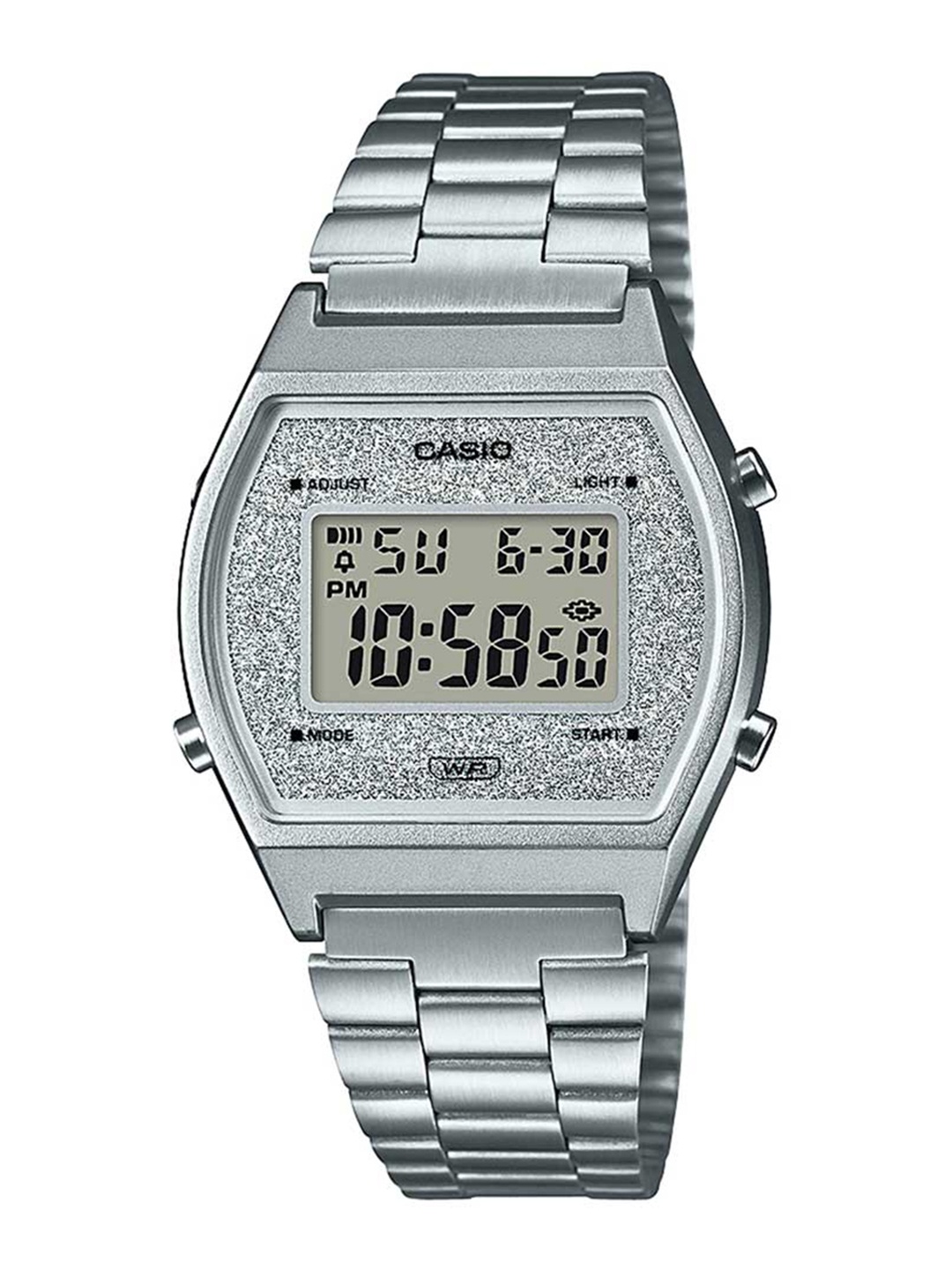 

CASIO Vintage B640WDG-7DF Silver Digital Dial Silver Stainless Steel Band D186