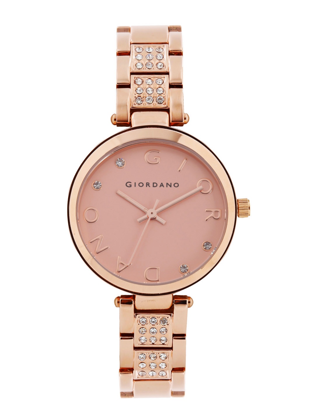 

GIORDANO Women Pink Dial Watch A2040-22