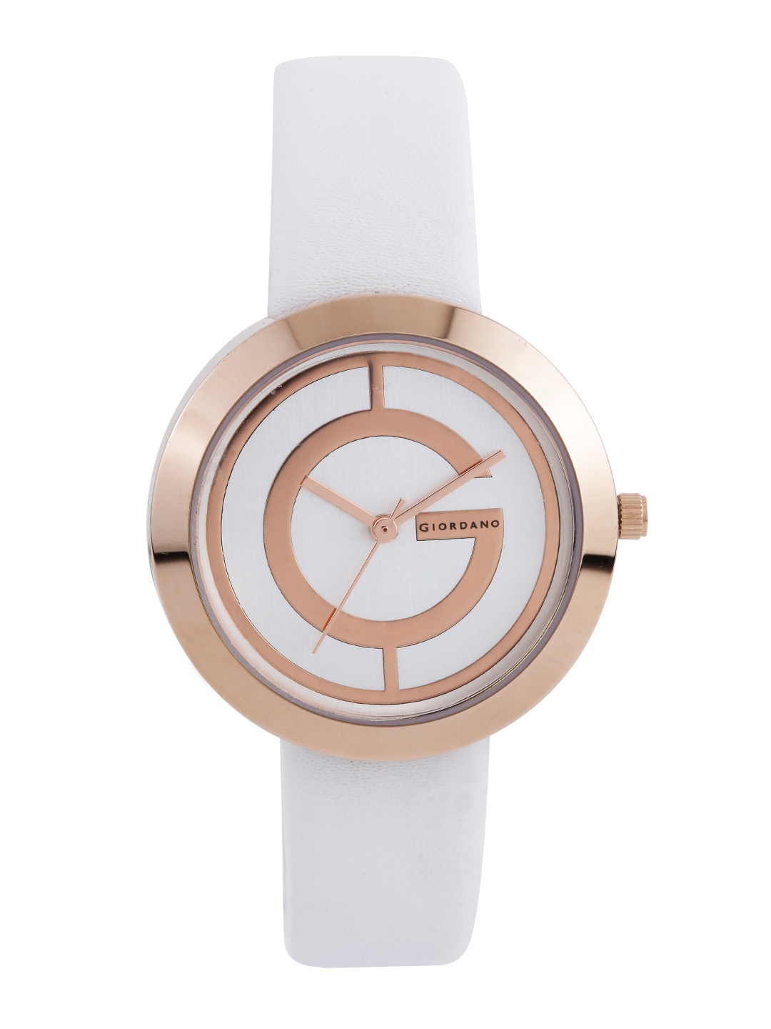 

GIORDANO Women Silver-Toned Dial Watch A2042-05