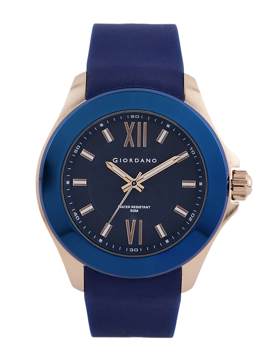 

GIORDANO Men Navy Dial Watch A1036-03, Navy blue
