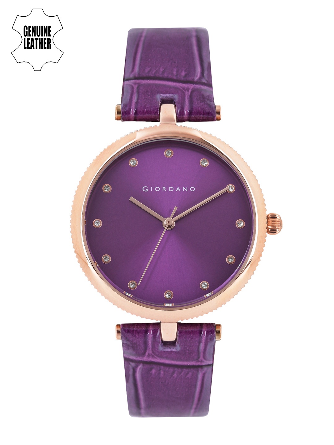 

GIORDANO Women Purple Dial Watch A2038-09