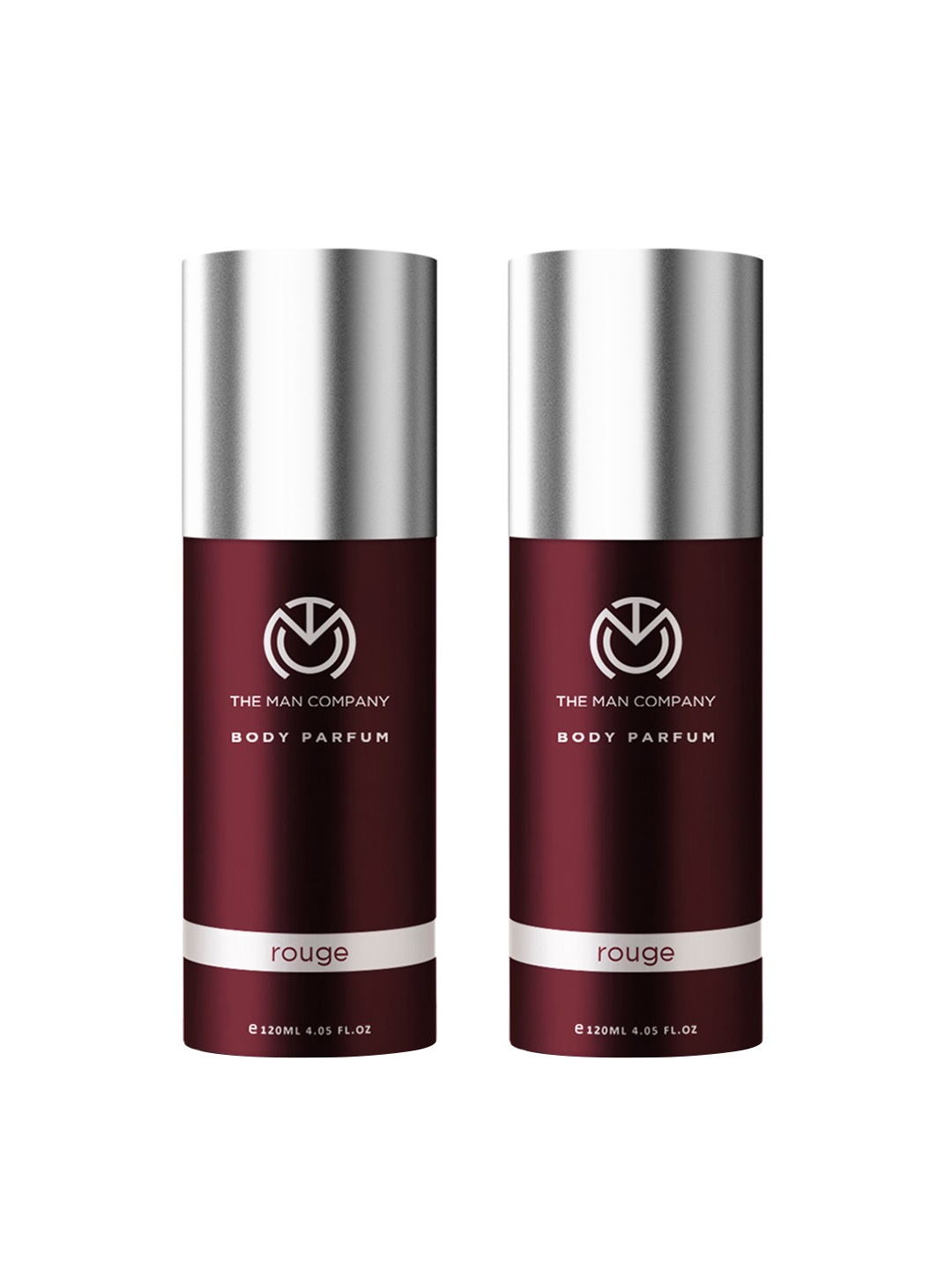 

THE MAN COMPANY Set of 2 Rouge Body Perfumes, Maroon