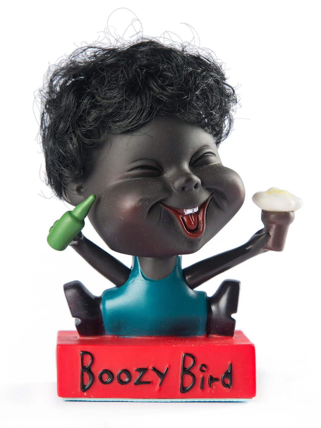 

Bigsmall Boozy Girl Bobblehead, Multi