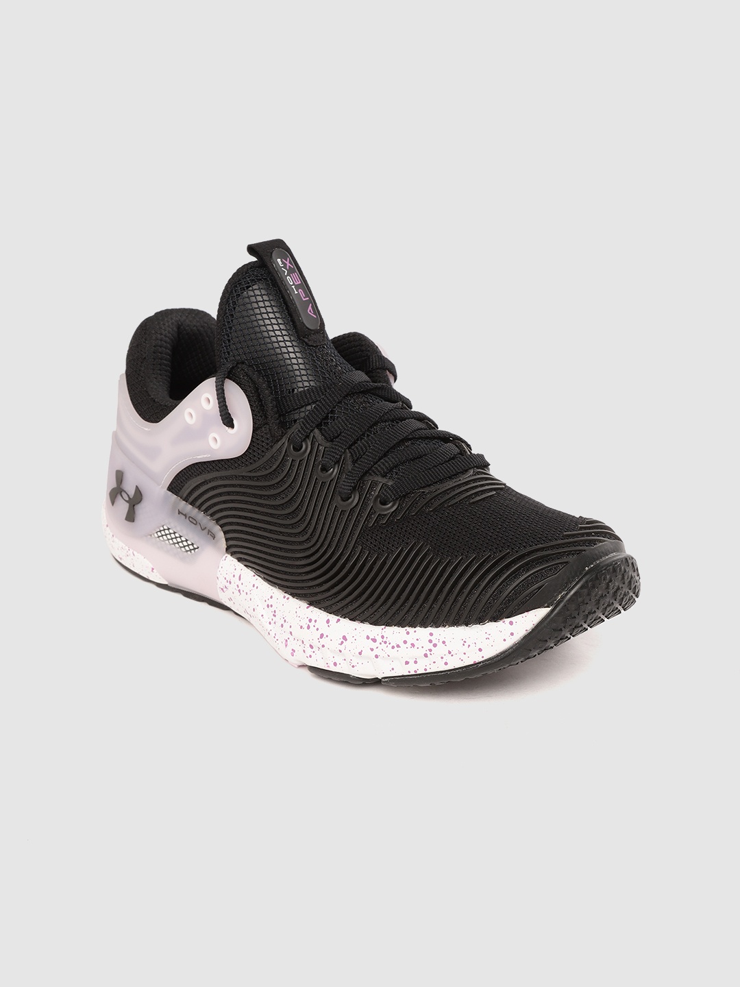 

UNDER ARMOUR Women Black Woven Design HOVR Apex 2 Training Shoes