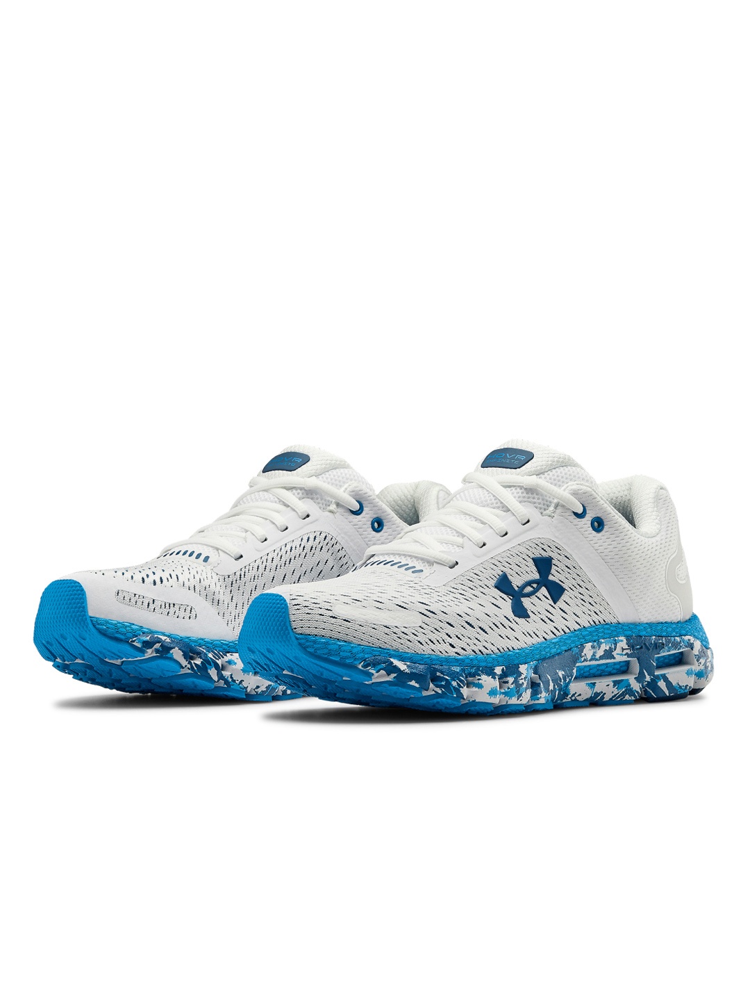 

UNDER ARMOUR Men White & Blue HOVR Infinite 2 UC Running Shoes