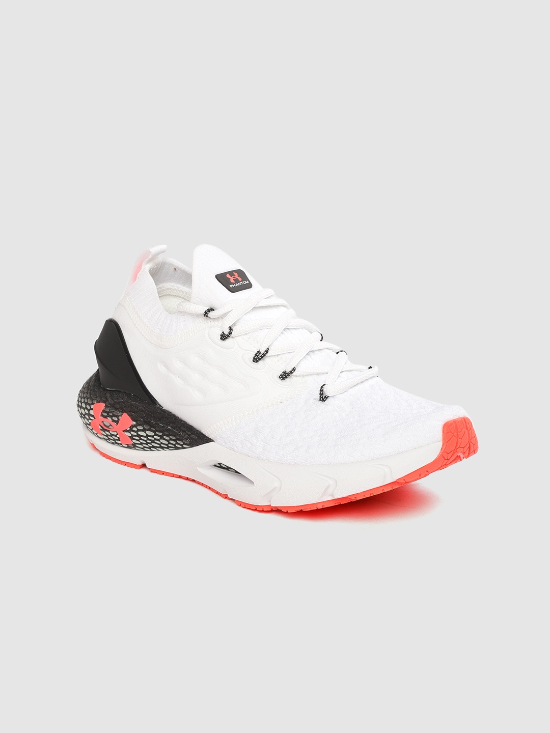

UNDER ARMOUR Women White Woven Design HOVR Phantom 2 RUNANYWR Running Shoes