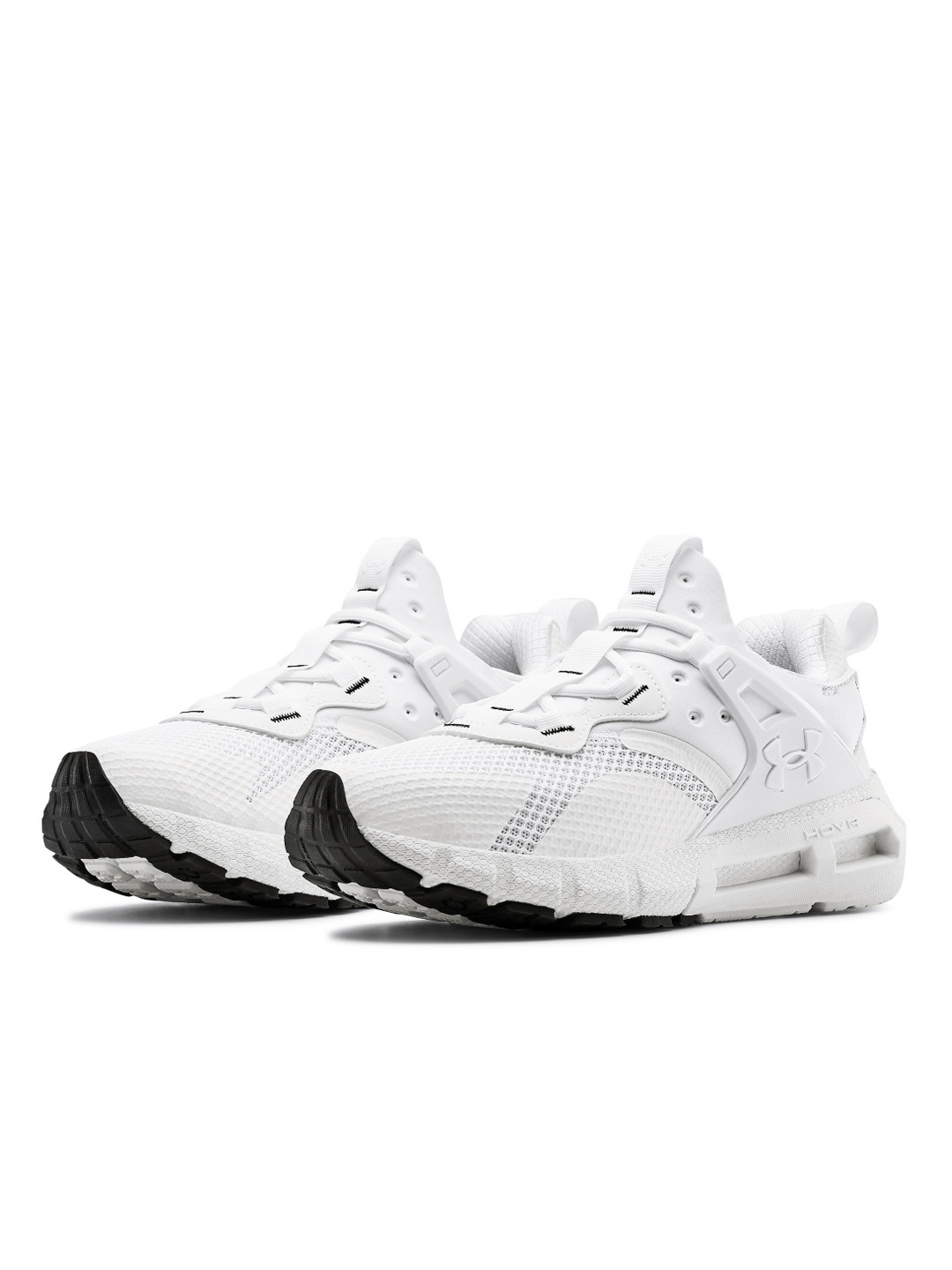 

UNDER ARMOUR Men White Woven Design HOVR Mega MVMNT Running Shoes